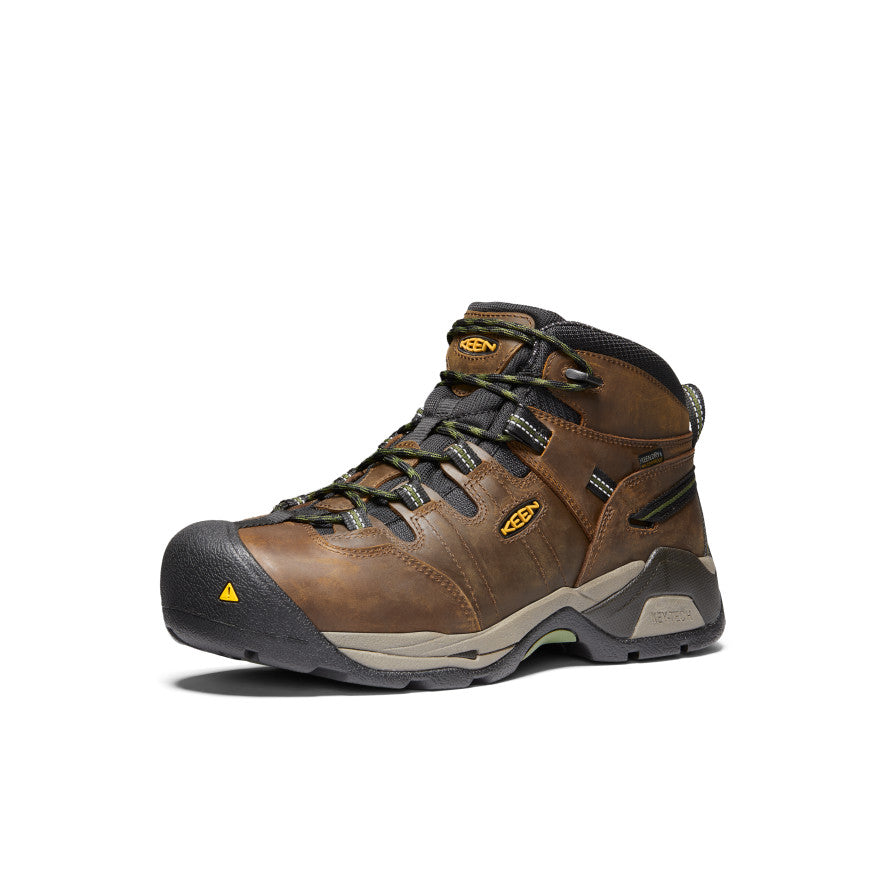 Men's Detroit XT Waterproof Boot (Steel Toe)  |  Cascade Brown/Bronze Green