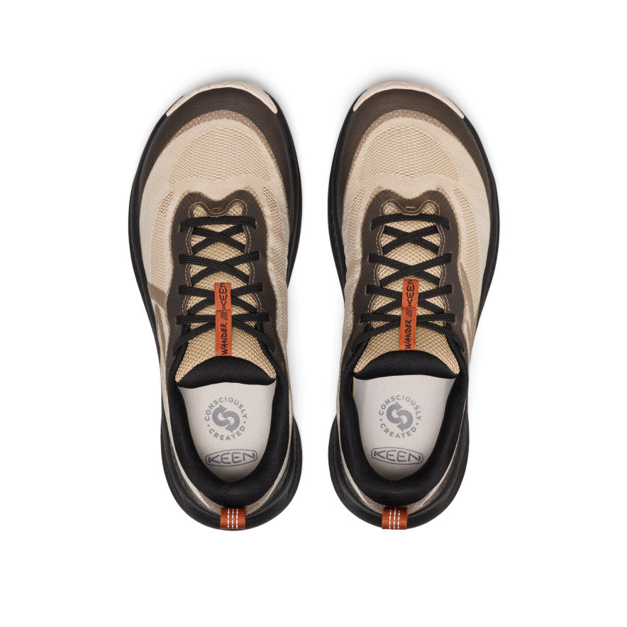 Men's Wander Trail Running Shoe  |  Safari/Black