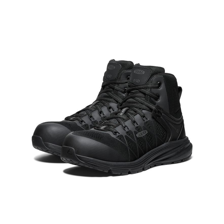 Women's Vista Energy Mid ESD (Carbon Toe)  |  Black/Black