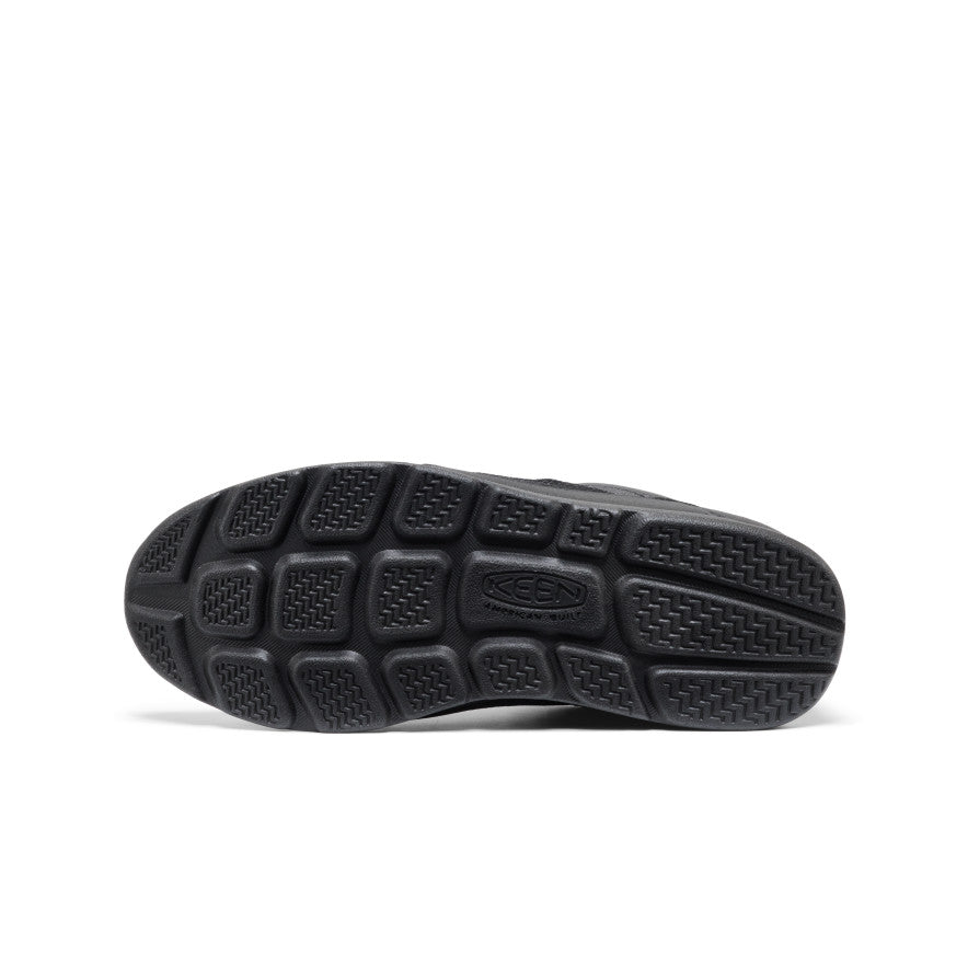 Women's KM2 Leather Jogger  |  Black/Black