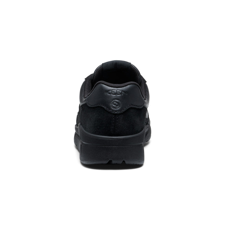 Women's KM2 Leather Jogger  |  Black/Black