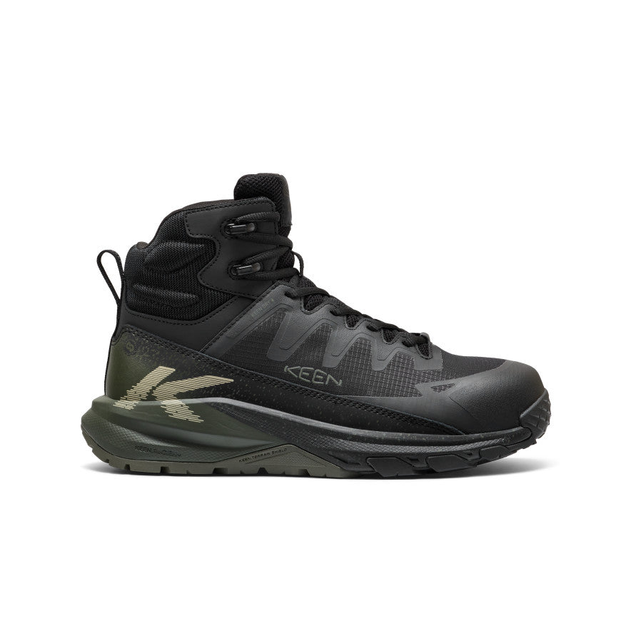 Men's Targhee Blur Waterproof Work Boot (Carbon Toe)  |  Forest Night/Black