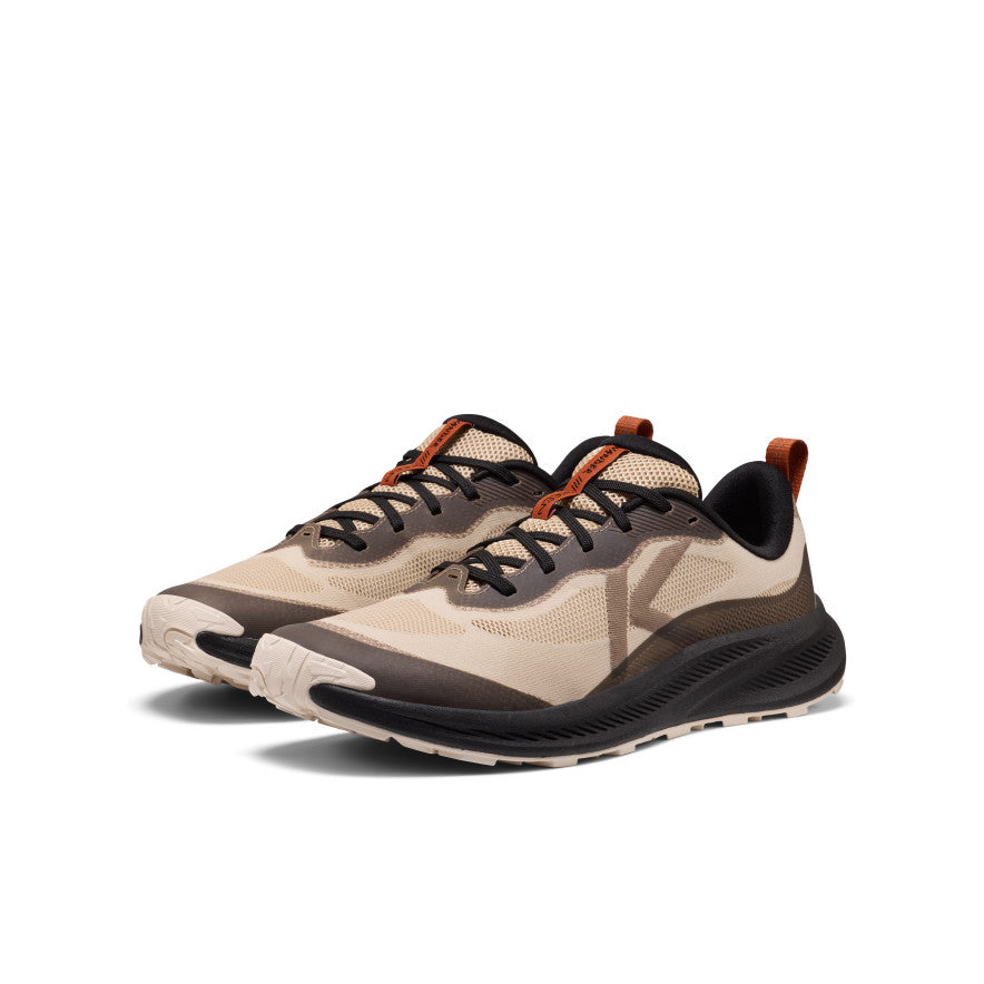 Men's Wander Trail Running Shoe  |  Safari/Black