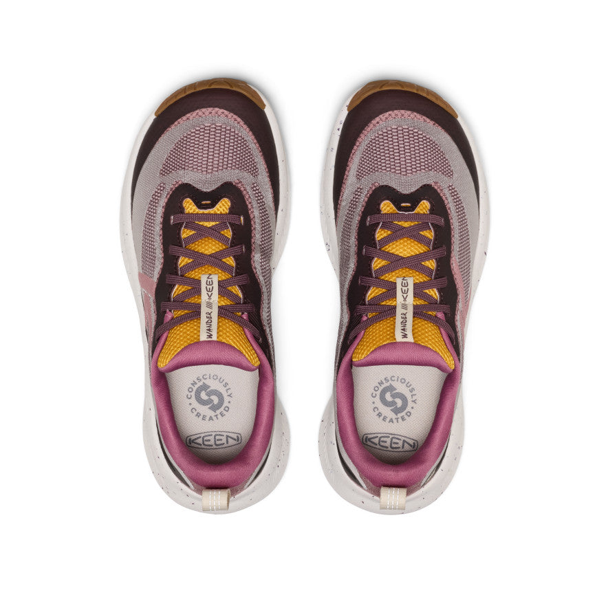 Women's Wander Trail Running Shoe  |  Huckleberry/Symphonic Sunset