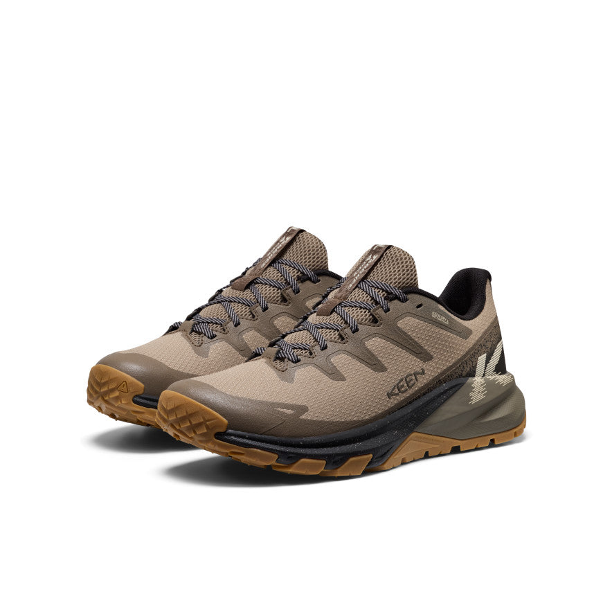 Men's Targhee Apex Waterproof Hiking Shoe  |  Brindle/Canteen