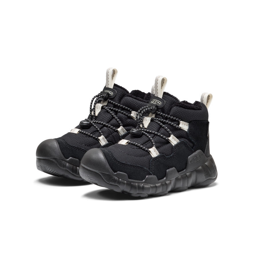 Little Kids' Hypowser Waterproof Chukka  |  Black/Birch