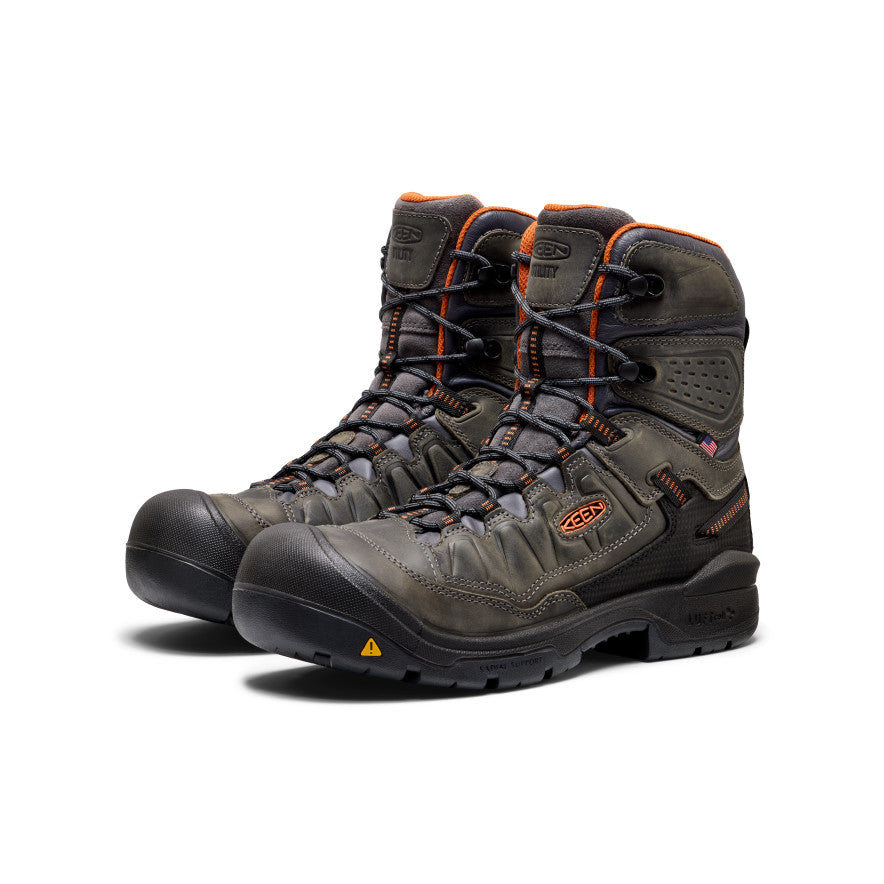 Men's Targhee IV 8" Waterproof Work Boot (Carbon Toe)  |  Magnet/Black