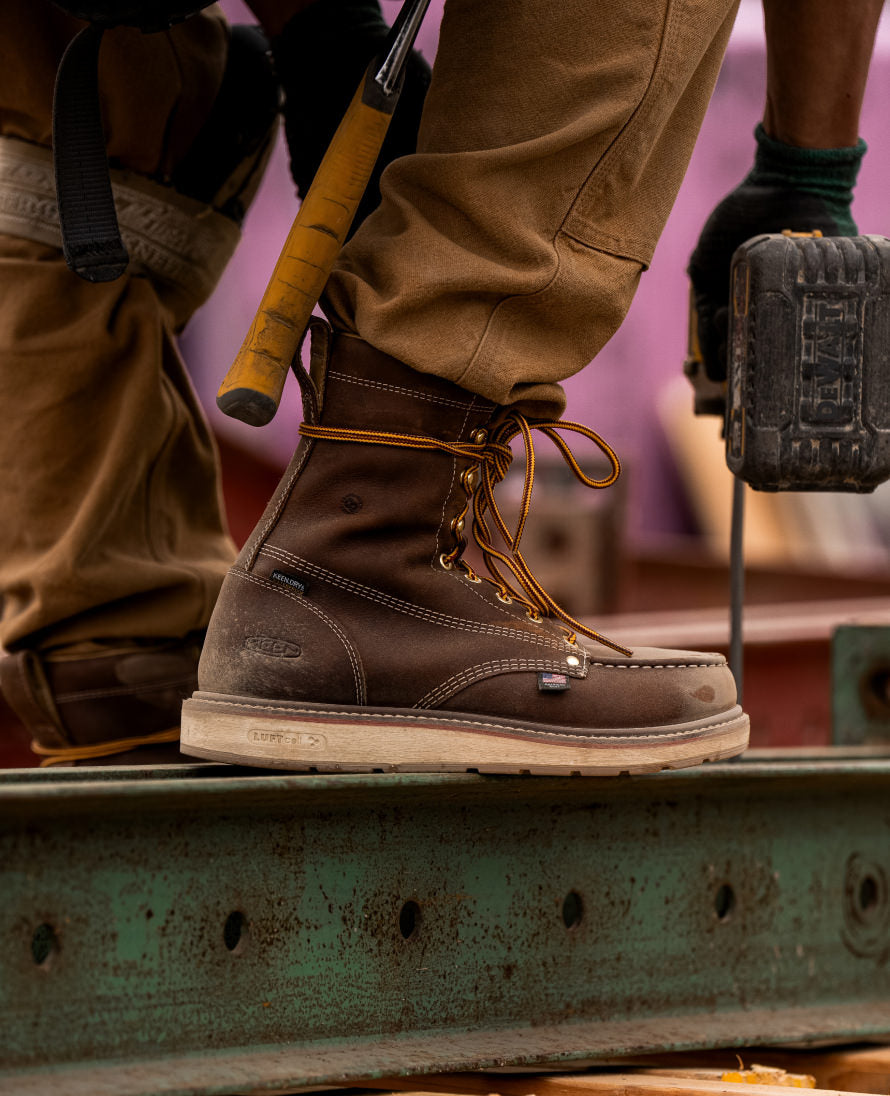 Men's Liberty 8" Waterproof Boot (Carbon Toe)  |  Chestnut/Gum