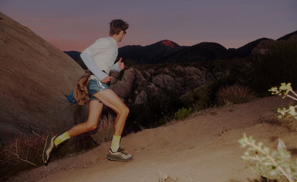 Men's Wander Trail Running Shoe  |  Safari/Black