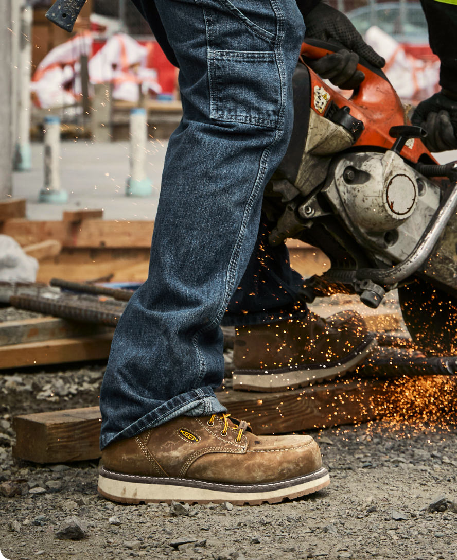 Men's Cincinnati 6" Waterproof Boot (Carbon Toe)  |  Belgian/Sandshell