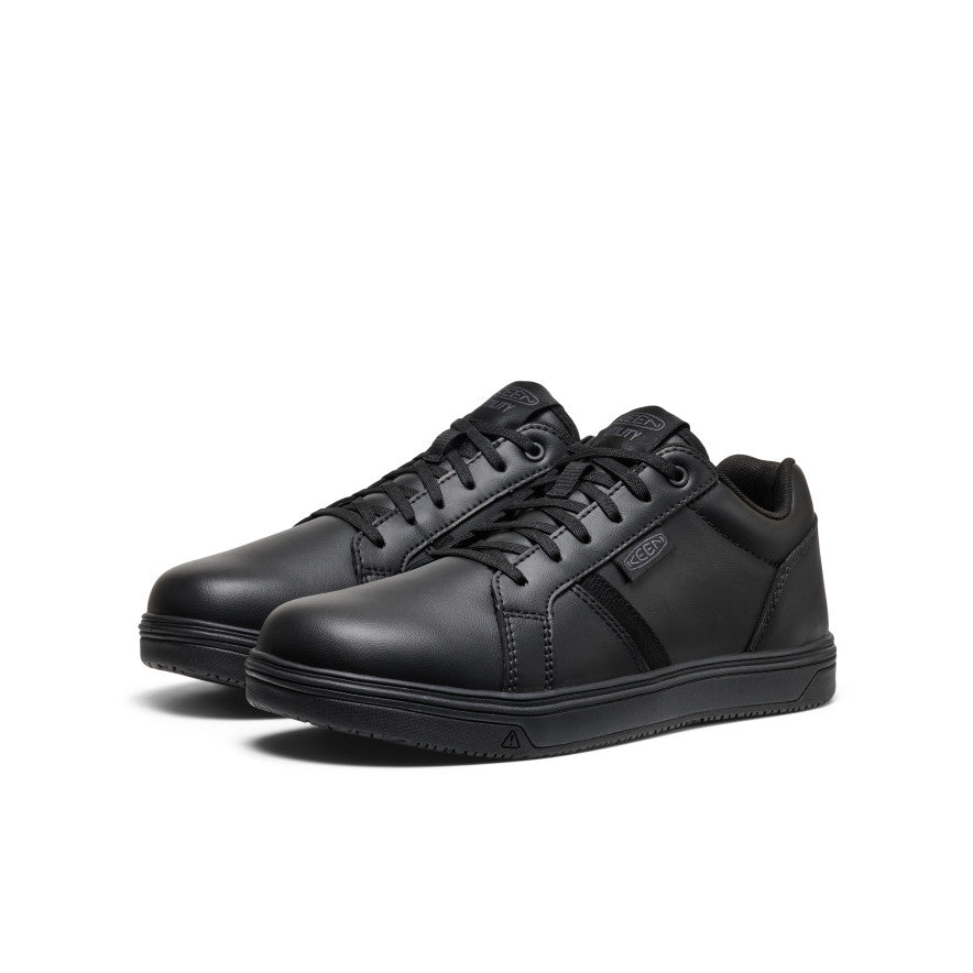 Men's Kenton WTX Work Shoe (Soft Toe)  |  Black/Black