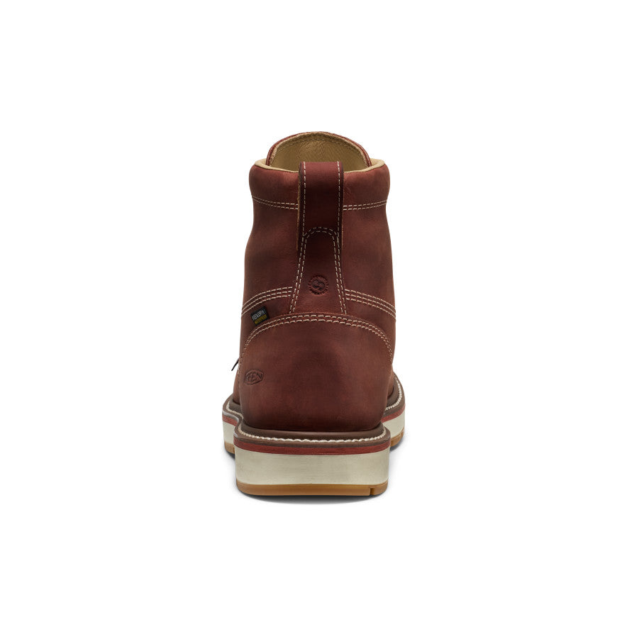 Men's Liberty 6" Waterproof 90° Heel Boot (Soft Toe)  |  Bombay Brown/Gum