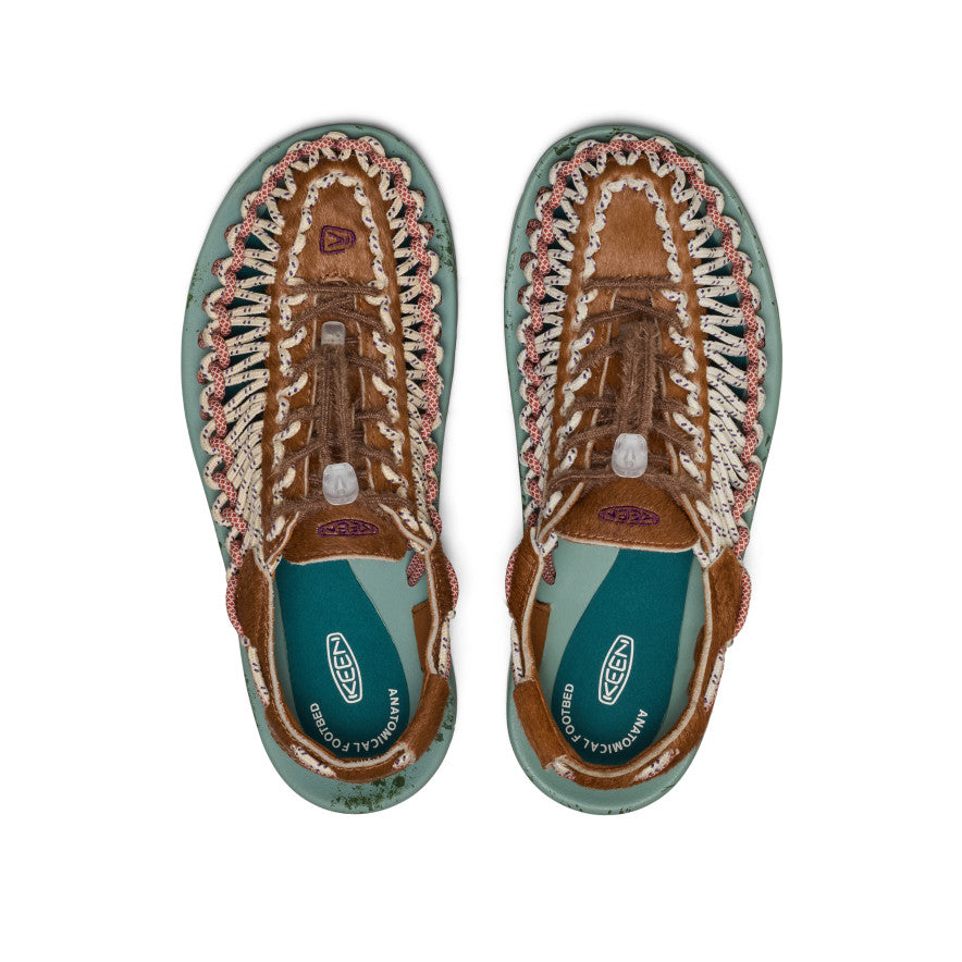 All Gender UNEEK Leather Sneaker  |  Terrain Roasted Pecan