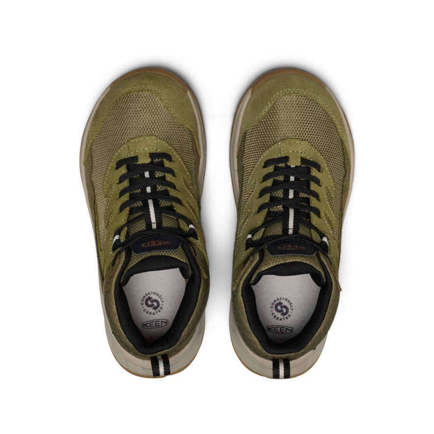 Big Kids' Hightrail Waterproof Hiking Boot  |  Dark Olive/Martini Olive