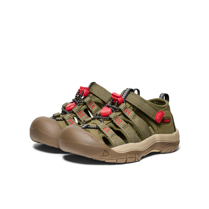 Little Kids' Newport H2  |  Martini Olive/Aura Orange