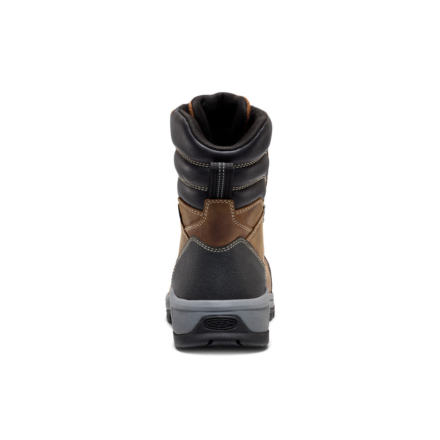 Men's Evanston 8" Waterproof Work Boot (Carbon Toe)  |  Bison/Black