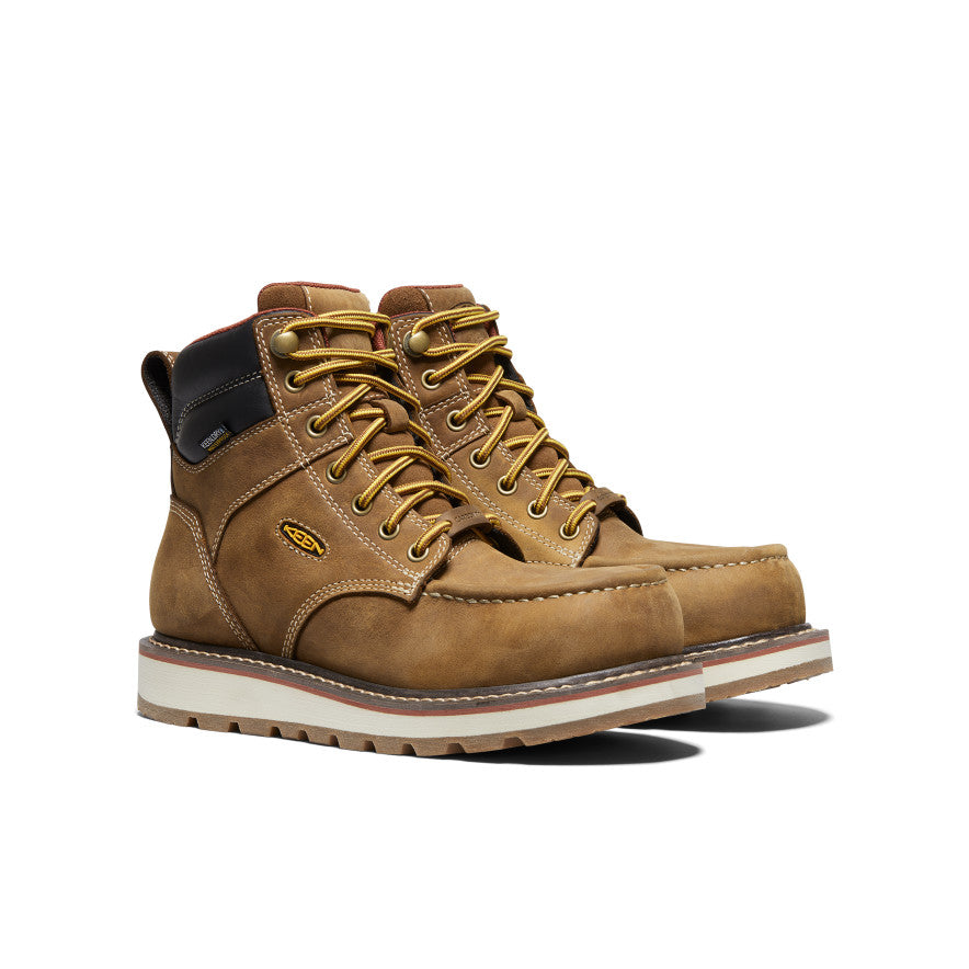 Women's Cincinnati 6" Waterproof Boot (Carbon Toe)  |  Belgian/Sandshell