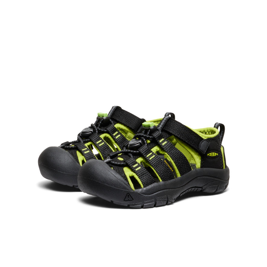 Little Kids' Newport H2  |  Black/Lime Green