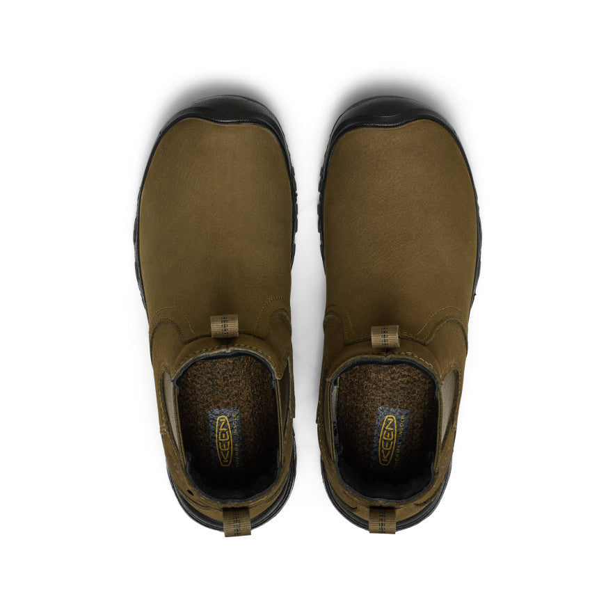 Women's Greta II Waterproof Chelsea  |  Dark Olive/Black