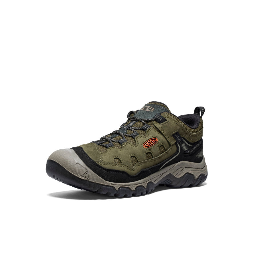 Men's Targhee IV Vented Hiking Shoe  |  Dark Olive/Gold Flame