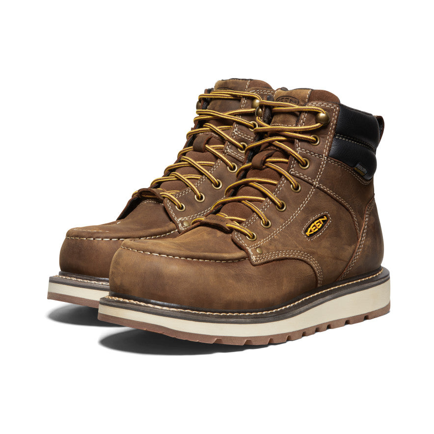 Men's Cincinnati 6" Waterproof Boot (Carbon Toe)  |  Belgian/Sandshell