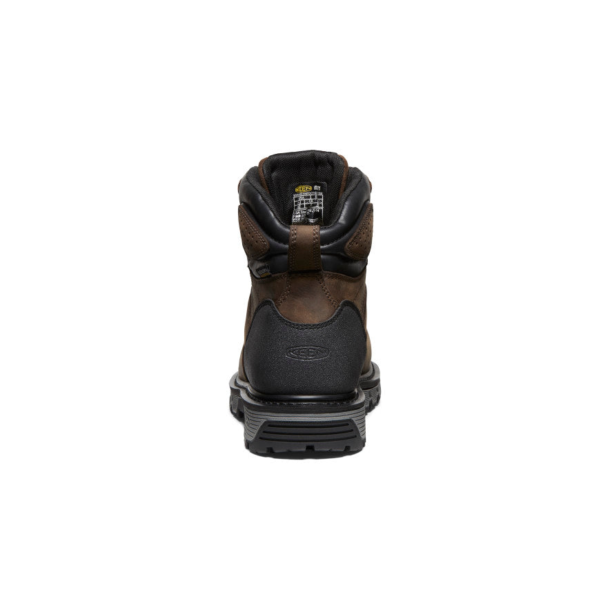 Men's CSA Camden 6" Waterproof Boot (Carbon Toe)  |  Dark Earth/Black